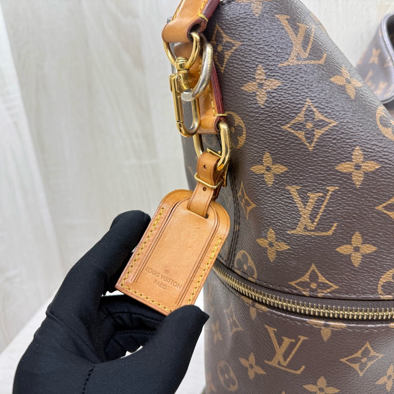 LV 原花HOBO肩背斜背包Melie M41544-16