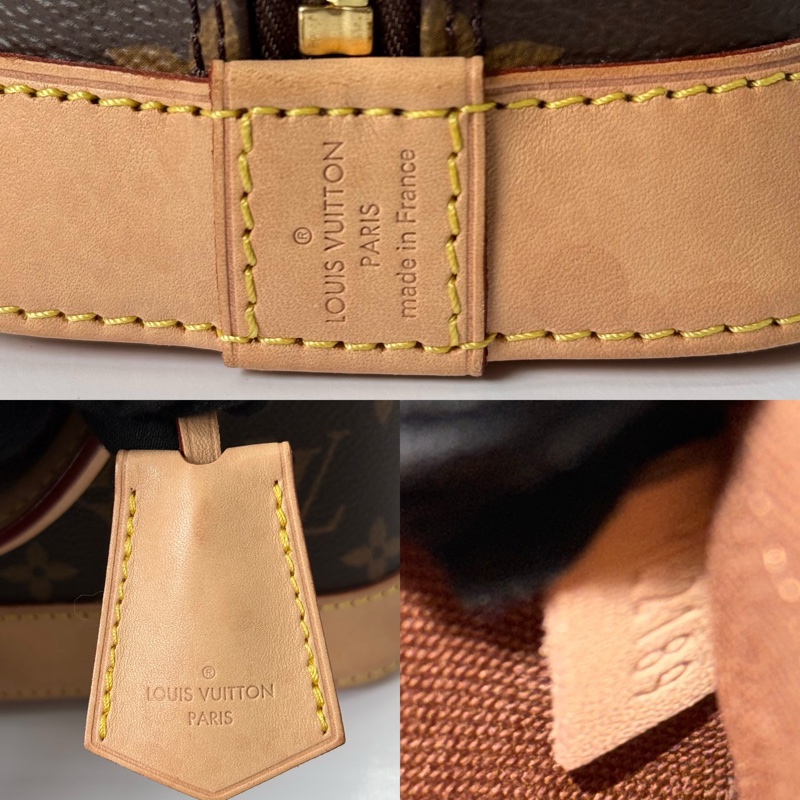 LOUIS VUITTON 路易威登 老花手提肩背包 貝殼包 艾瑪包 MONOGRAM ALMA BB 2WAY M53152-8