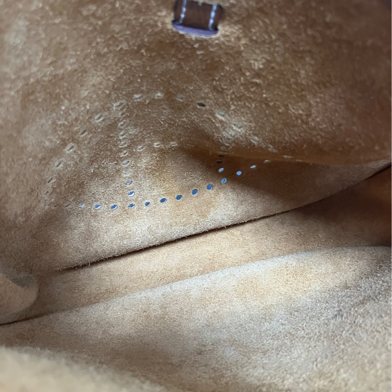 Hermes Evelyne 29 金棕銀扣-15