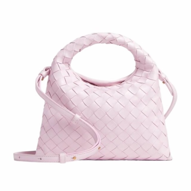 Bottega Veneta 女士 迷你Hop編織單肩包均碼碼25.5cm*11cm*14.5cm-4