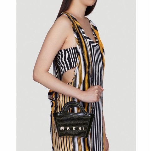 Marni 女士 微型Tropicalia單肩包均碼碼MICRO、22cm*10cm*18cm