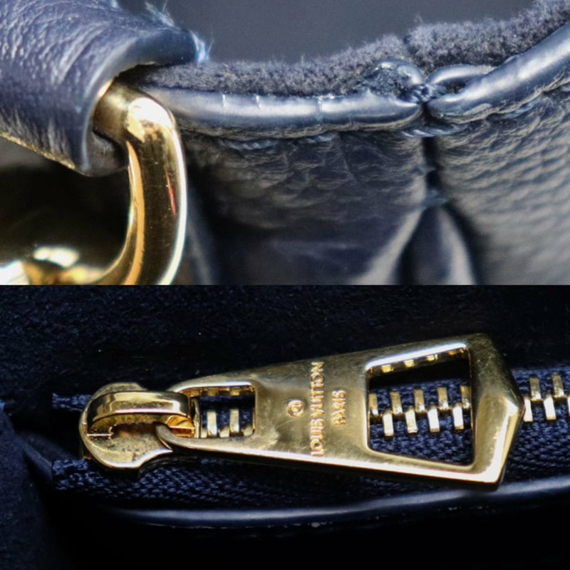 路易威登 Diane NM PM 兩用肩背包，Monogram Empreinte 印花，海軍藍和米色，M47161，女士款-6