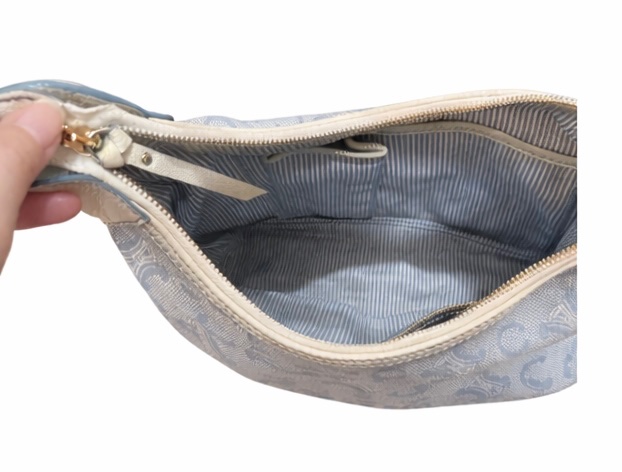 CELINE 復古藍色老花肩背包｜Triomphe 經典款｜超美配色｜輕巧百搭-2