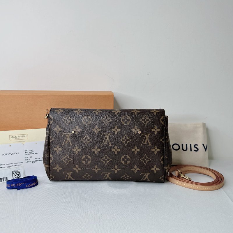 LV Favorite MM老花斜背包-1