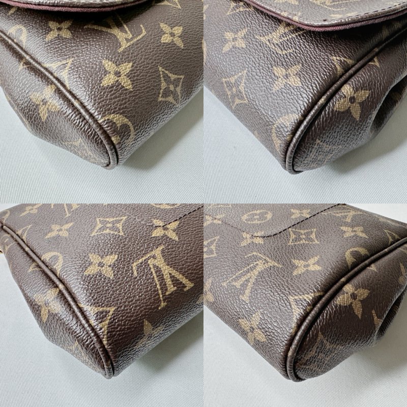 LV Favorite MM老花斜背包-10