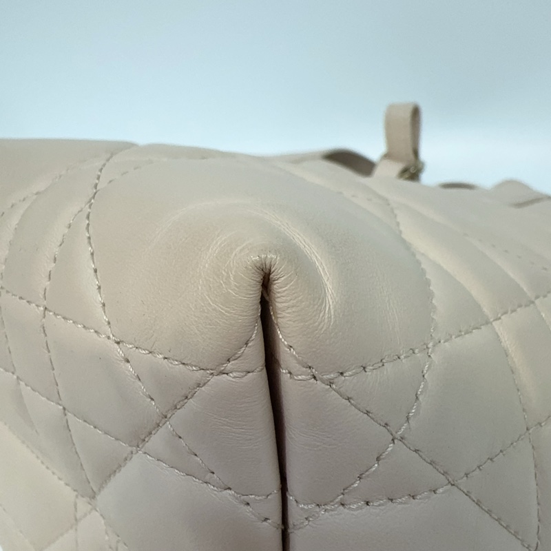 Dior 砂岩粉藤格紋Toujours直式小型托特包-21