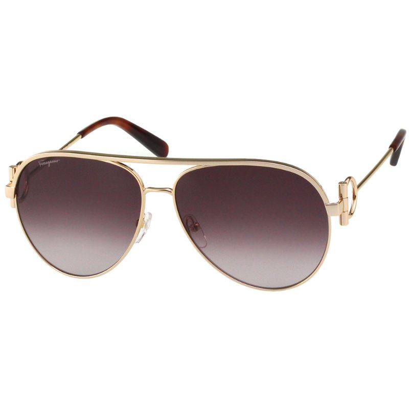 Salvatore Ferragamo 太陽眼鏡(金色)-1