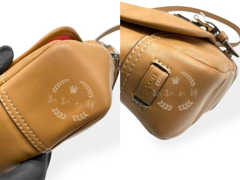 ~~趴趴小舖~~近全新正品Coach Hadley Leather Field Crossbody Bag F29763 (2603041265)-2