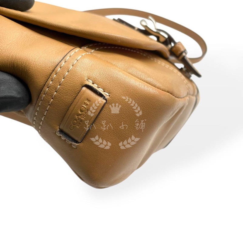 ~~趴趴小舖~~近全新正品Coach Hadley Leather Field Crossbody Bag F29763 (2603041265)-8