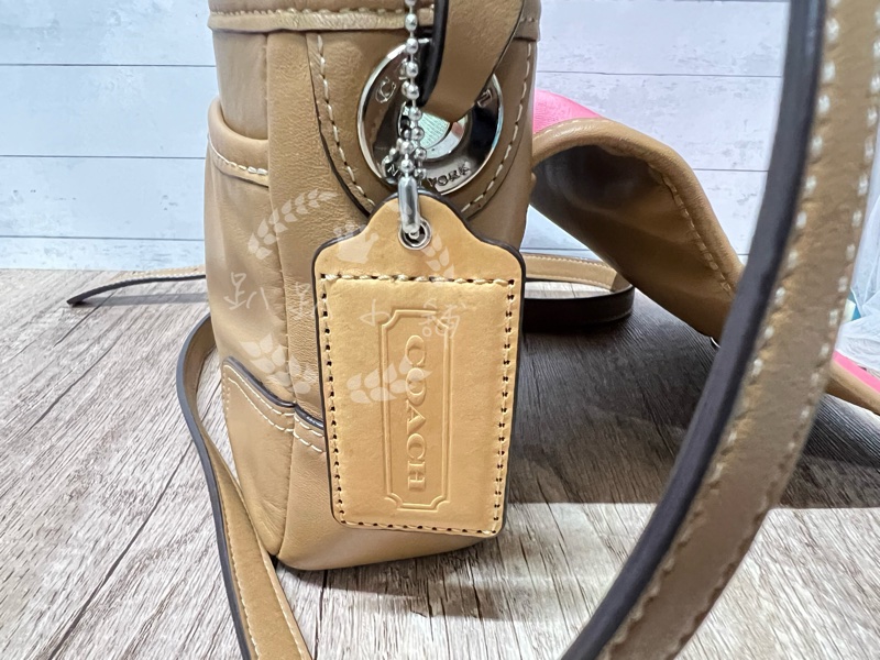 ~~趴趴小舖~~近全新正品Coach Hadley Leather Field Crossbody Bag F29763 (2603041265)-14