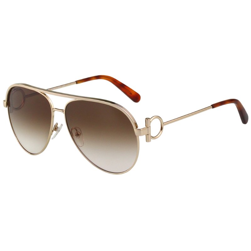 Salvatore Ferragamo 太陽眼鏡(金色)-1