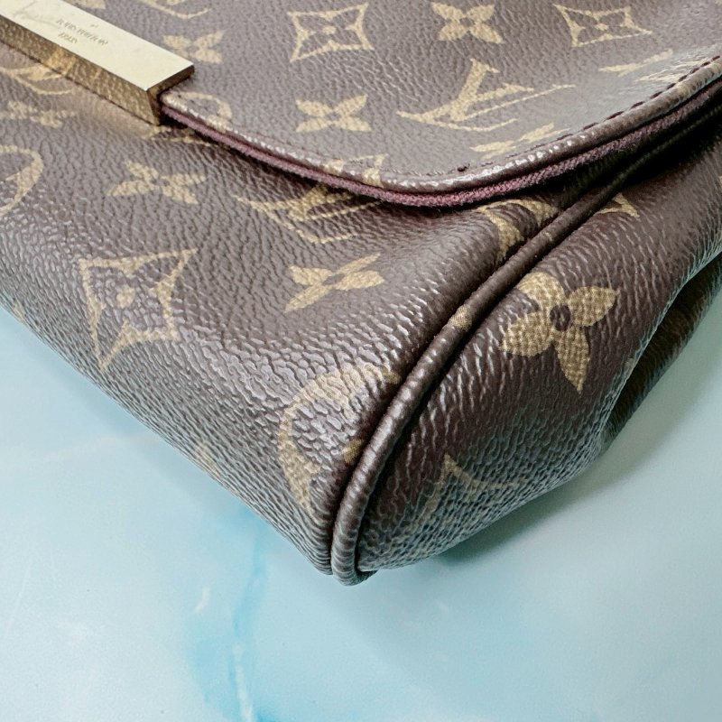 LV Favorite 中款老花斜背包-7
