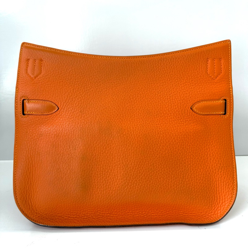 HERMES 愛馬仕 橘色吉普賽斜背包 JYPSIERE CLEMENCE □P刻-1