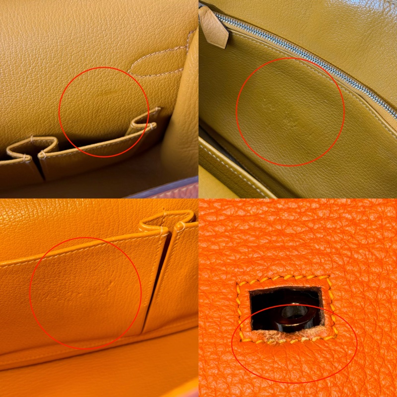 HERMES 愛馬仕 橘色吉普賽斜背包 JYPSIERE CLEMENCE □P刻-8