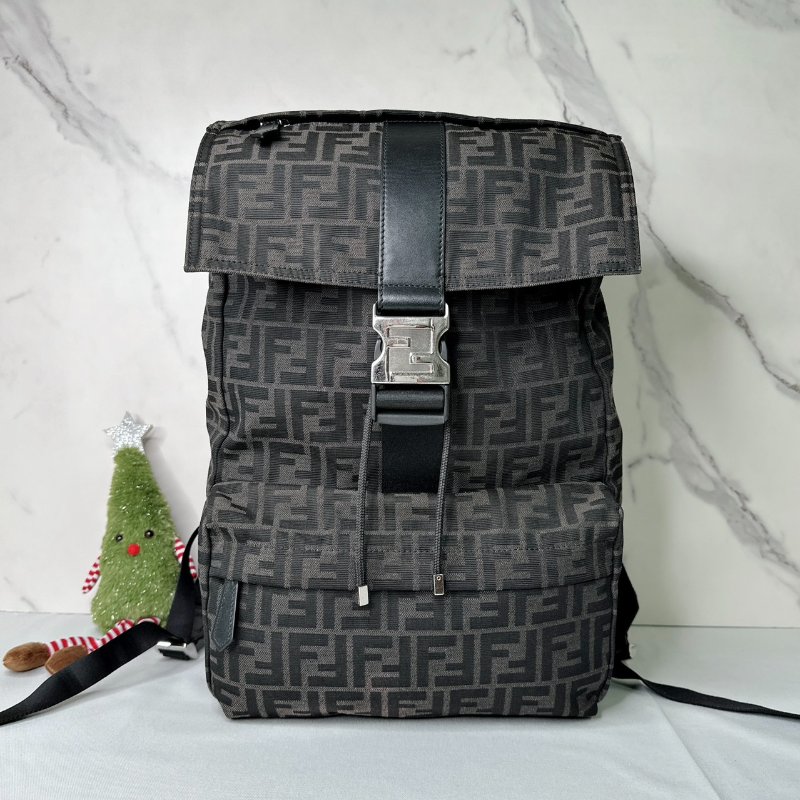 FENDI FF老花後背包-0