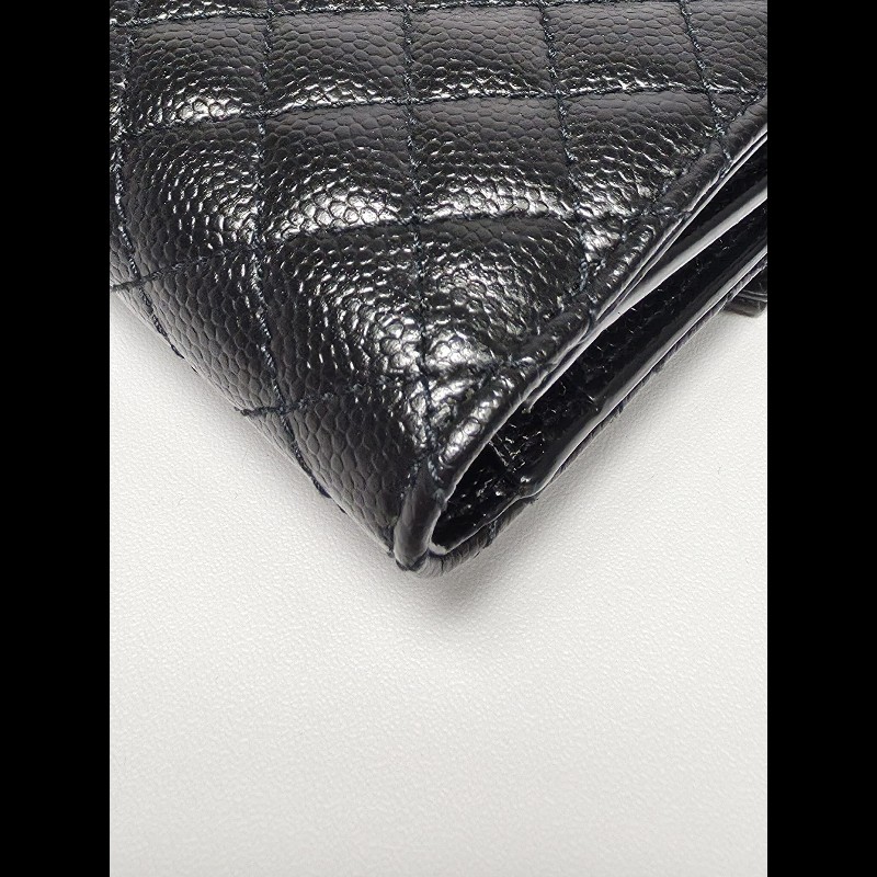 YSL 黑色Matelasse Small Wallet(未使用品)-8