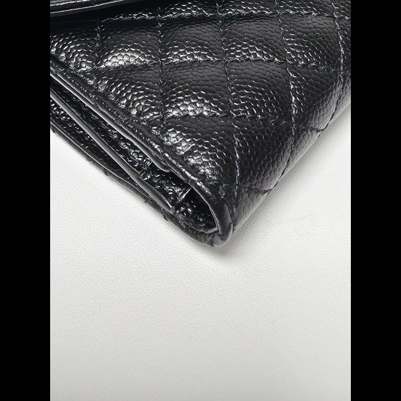 YSL 黑色Matelasse Small Wallet(未使用品)-10