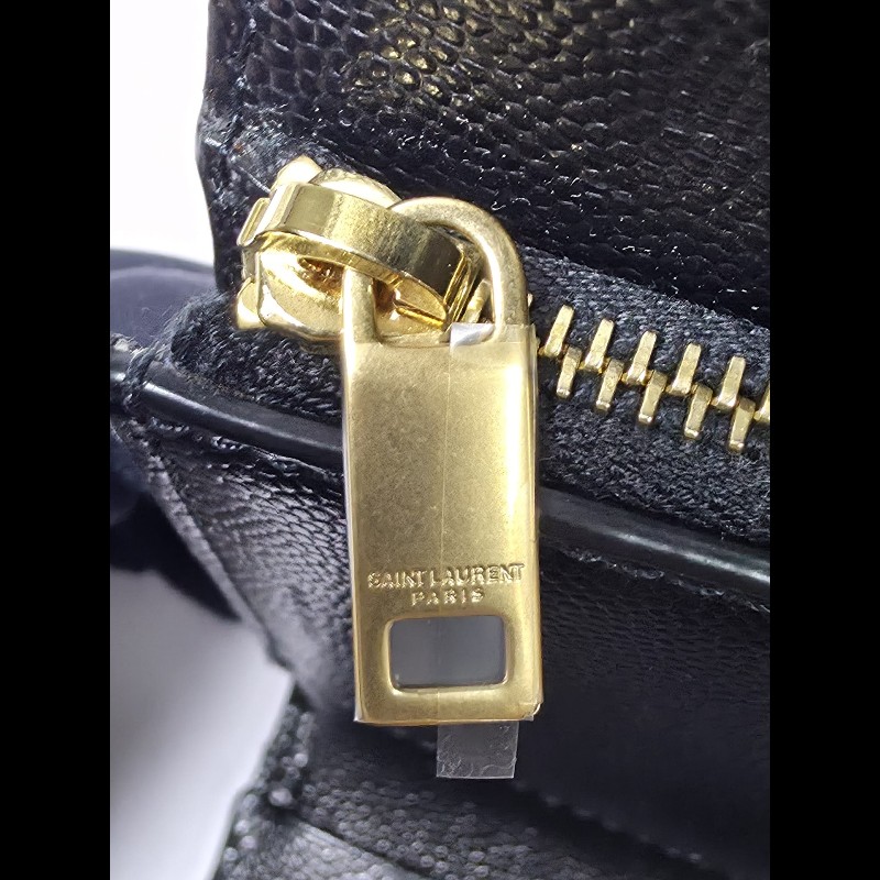 YSL 黑色Matelasse Small Wallet(未使用品)-15