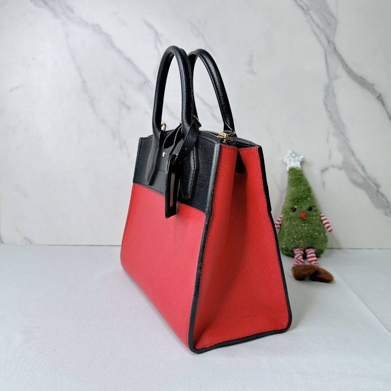 LV City Steamer皮革手提包-2