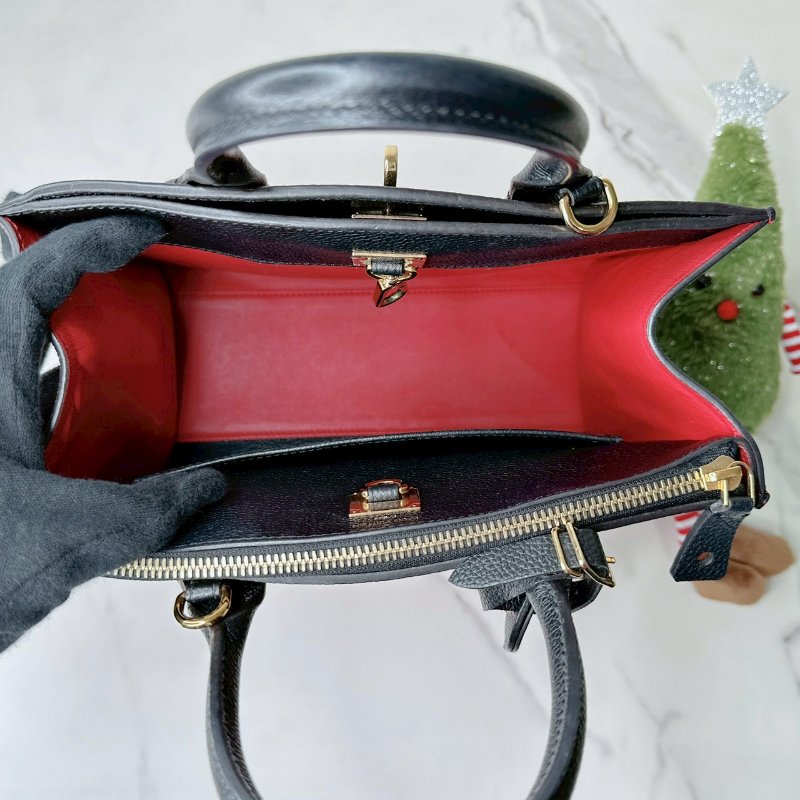 LV City Steamer皮革手提包-4