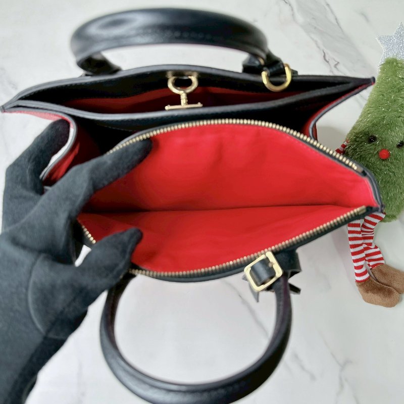 LV City Steamer皮革手提包-5