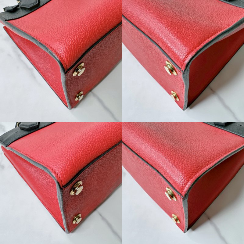 LV City Steamer皮革手提包-9