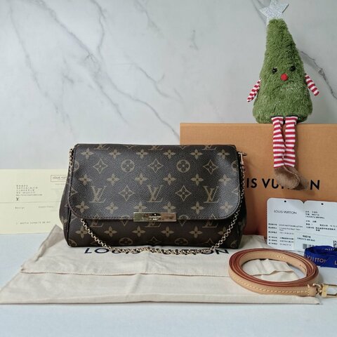 LV Favorite MM斜背包
