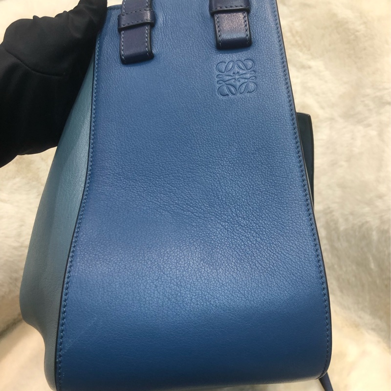 Loewe 藍色拼色 Hammock 吊床 XC310-2
