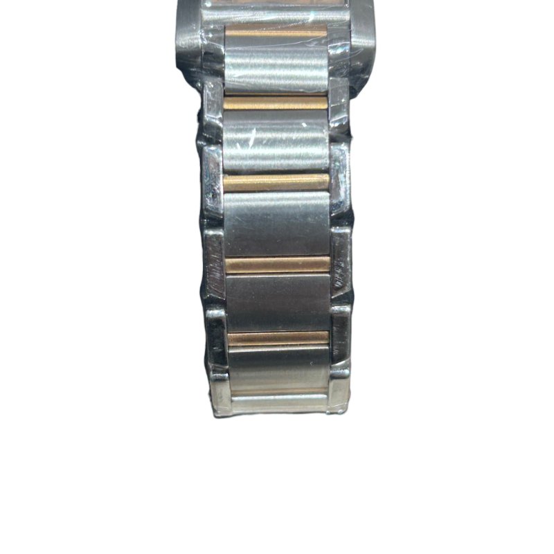 CARTIER TANK FRANÇAISE 女錶 不鏽鋼 × K18YG 黃K金 石英腕錶-3