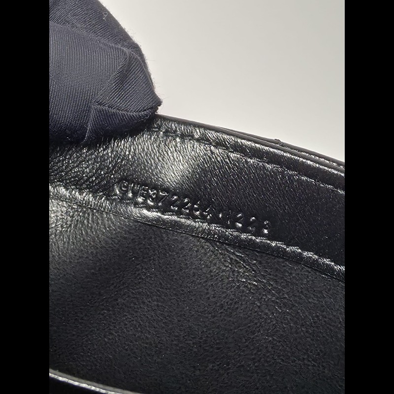 YSL 黑色Cassandre Large Wallet(未使用品)-14