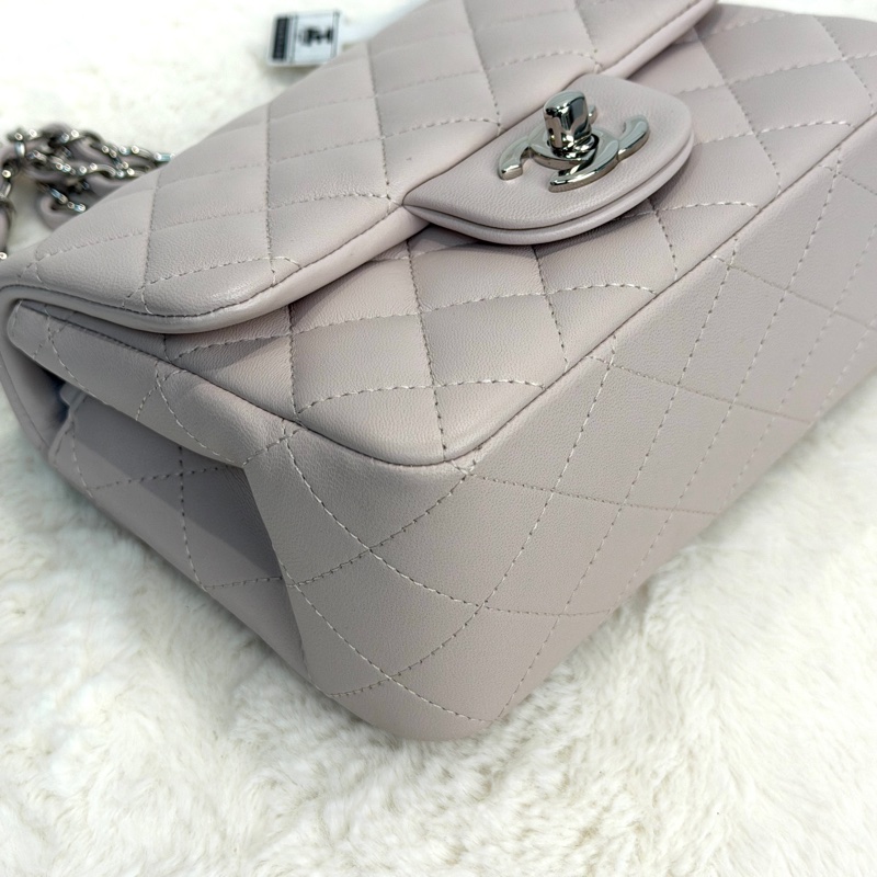 Chanel mini square方胖子 超溫柔顏色💖🫧-5