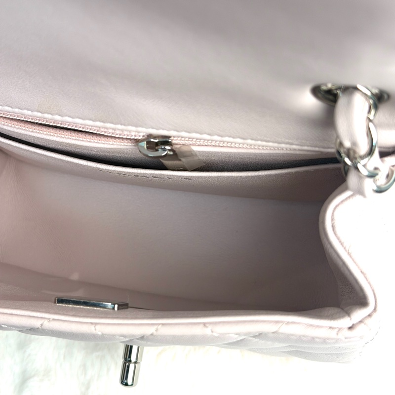 Chanel mini square方胖子 超溫柔顏色💖🫧-7