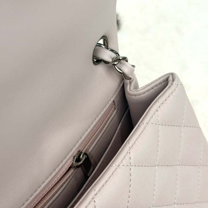 Chanel mini square方胖子 超溫柔顏色💖🫧-8