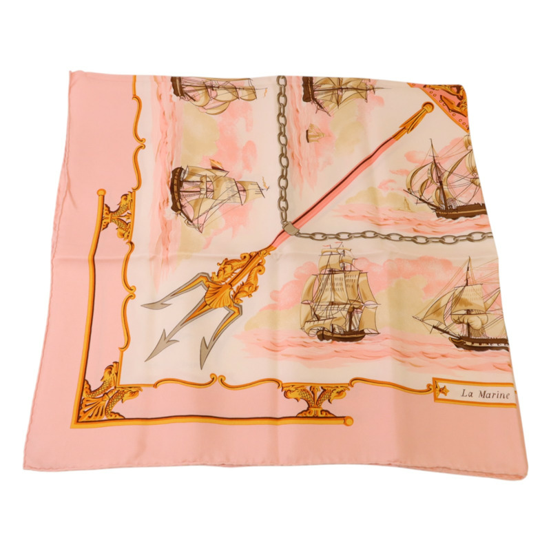 HERMES 絲質Scarf 90X90絲巾-3