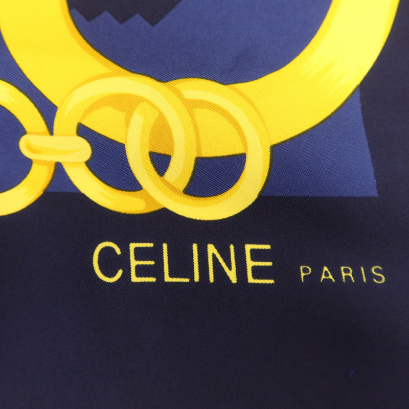 CELINE 絲質Scarf絲巾-5