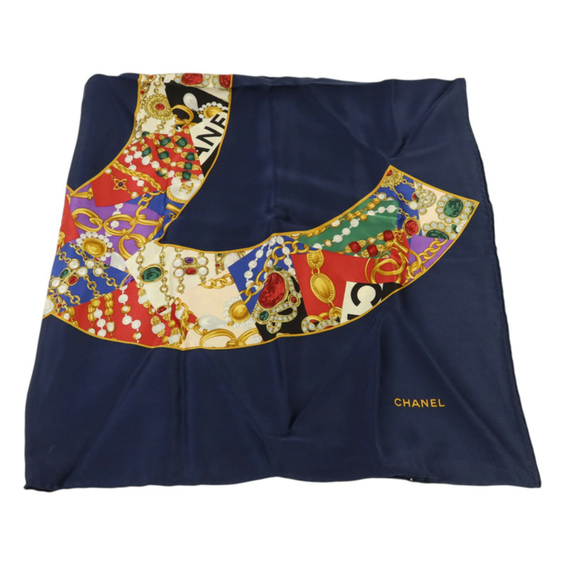 CHANEL 絲質Scarf絲巾-1