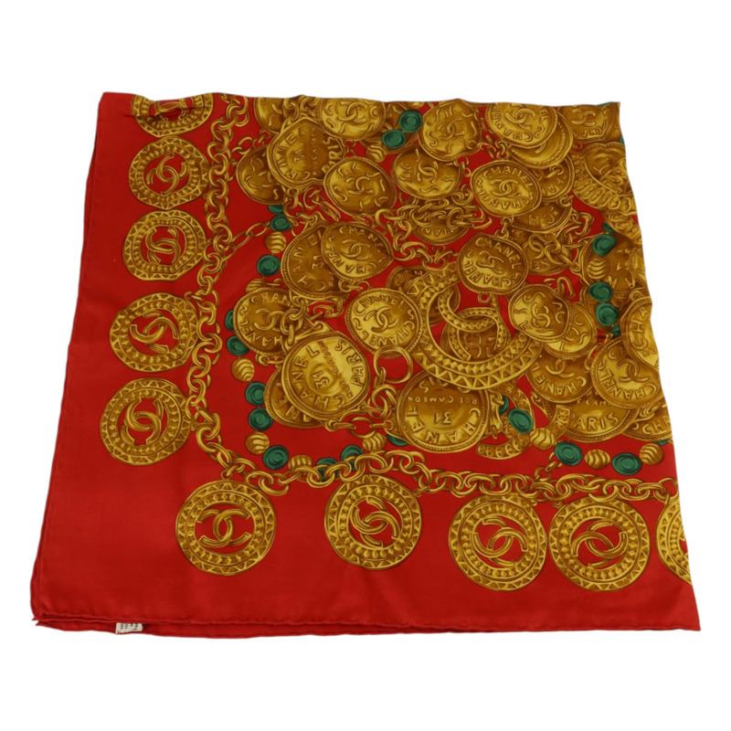 CHANEL 絲質Scarf絲巾-2