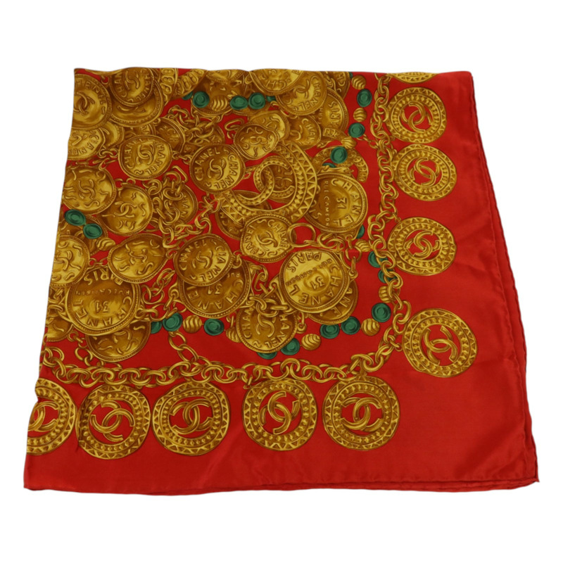 CHANEL 絲質Scarf絲巾-3