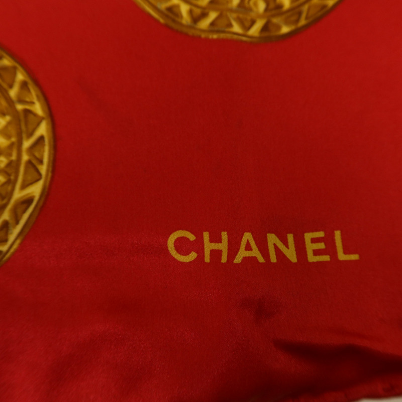 CHANEL 絲質Scarf絲巾-5