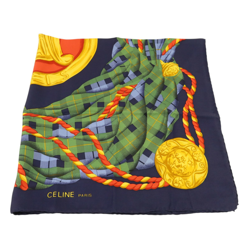 CELINE 絲質Scarf絲巾-1