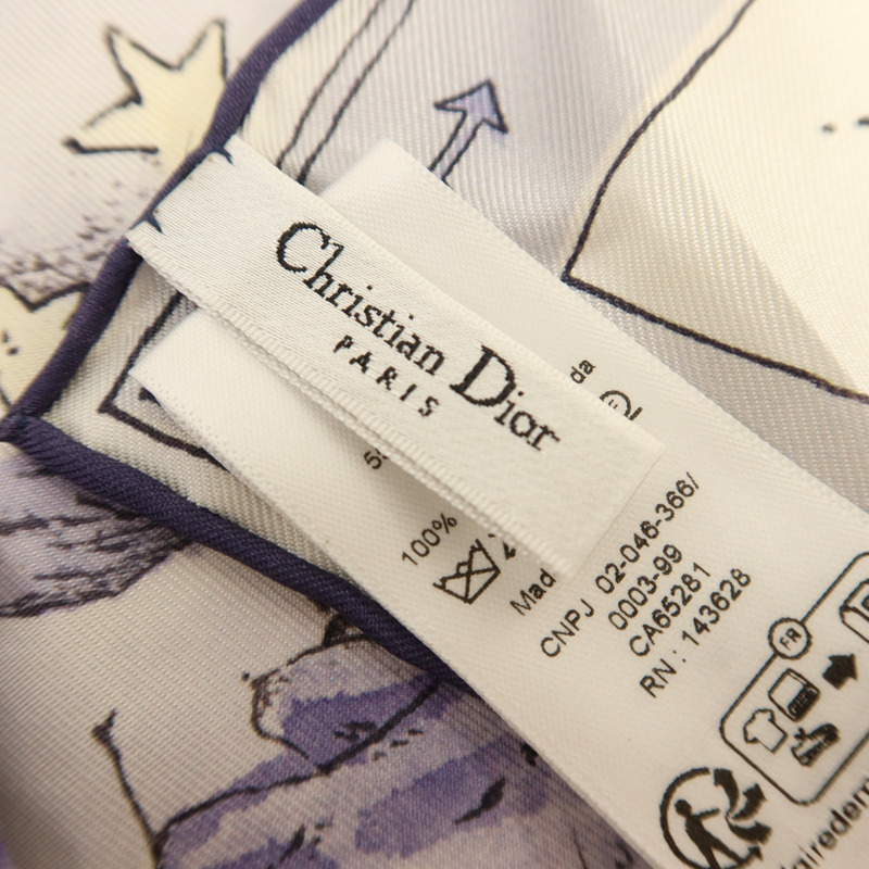 Dior 絲質Scarf絲巾-8