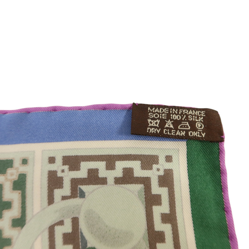 HERMES 絲質Scarf 90x90絲巾-7