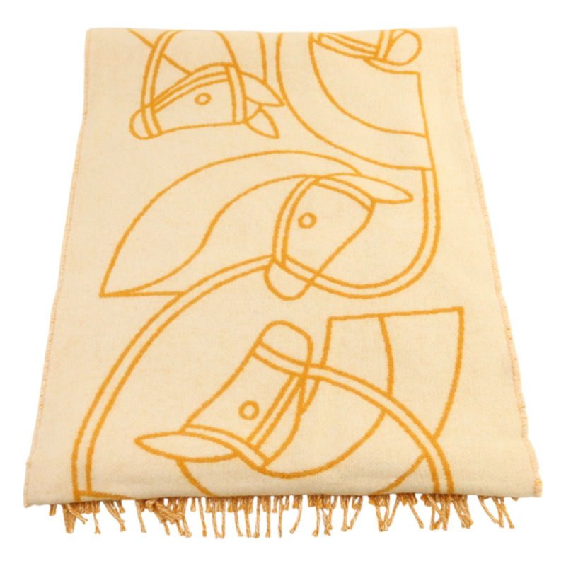 HERMES 羊絨Scarf圍巾-3