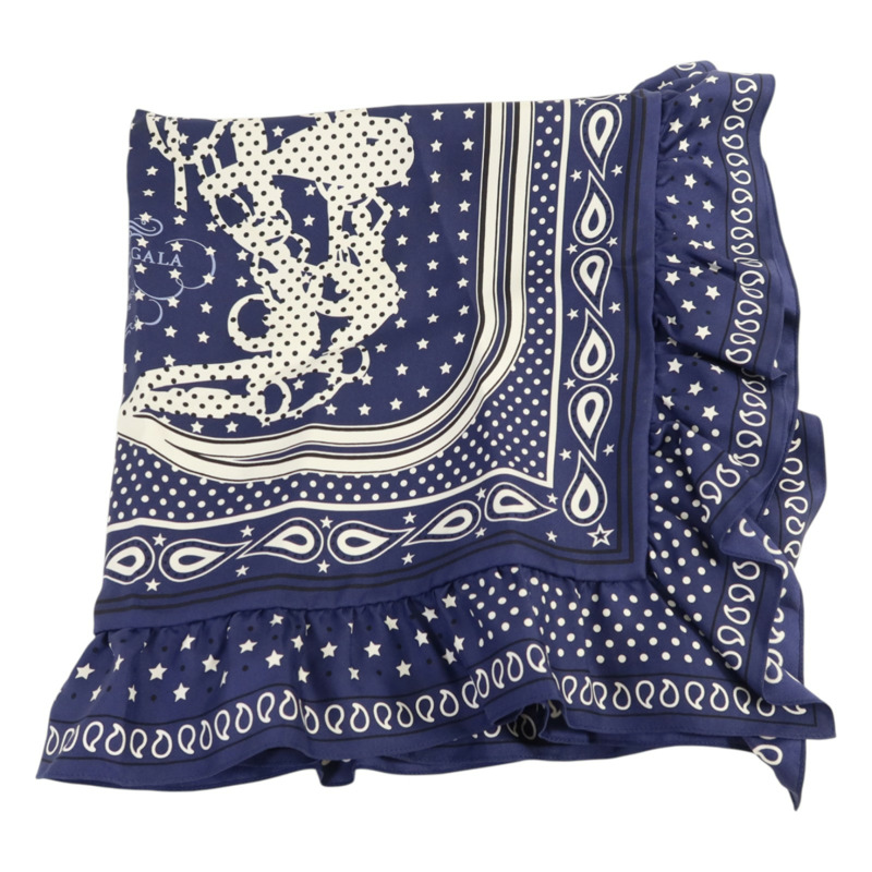 HERMES 絲質Carre 70 Brides De Gala Scarf絲巾-3