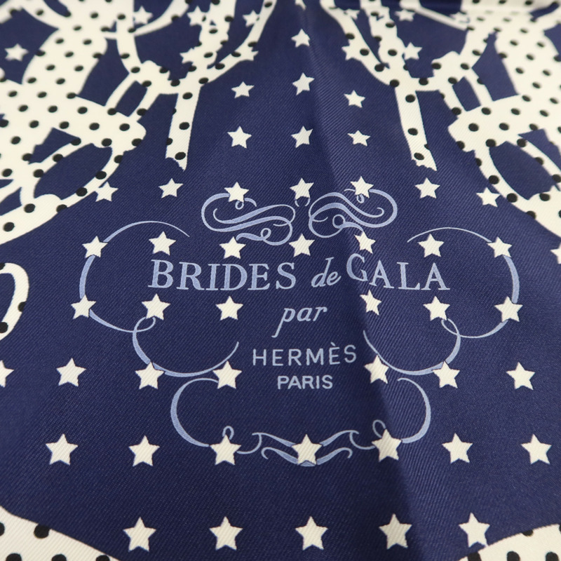 HERMES 絲質Carre 70 Brides De Gala Scarf絲巾-5