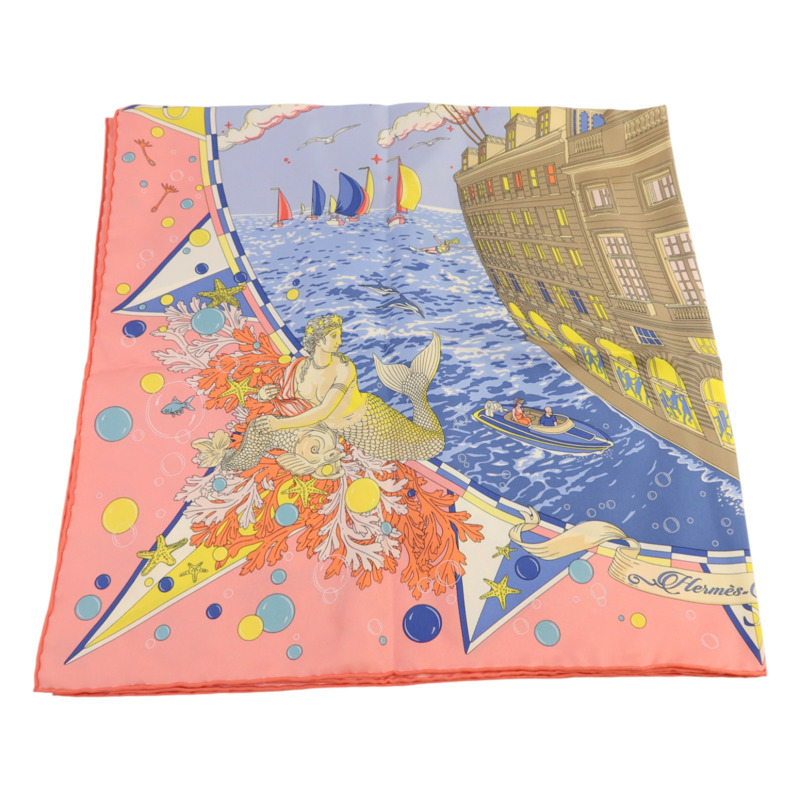 HERMES 絲質Scarf 90x90絲巾-2