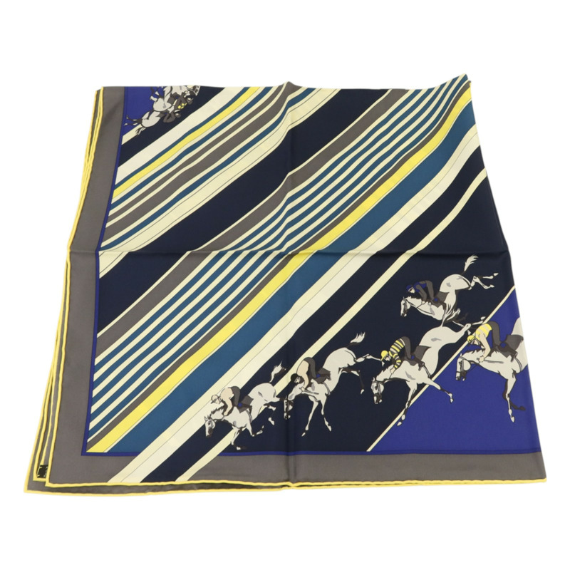 HERMES 絲質Scarf 90X90絲巾-2