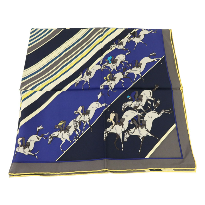 HERMES 絲質Scarf 90X90絲巾-4