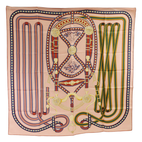 HERMES 絲質Scarf 90x90絲巾