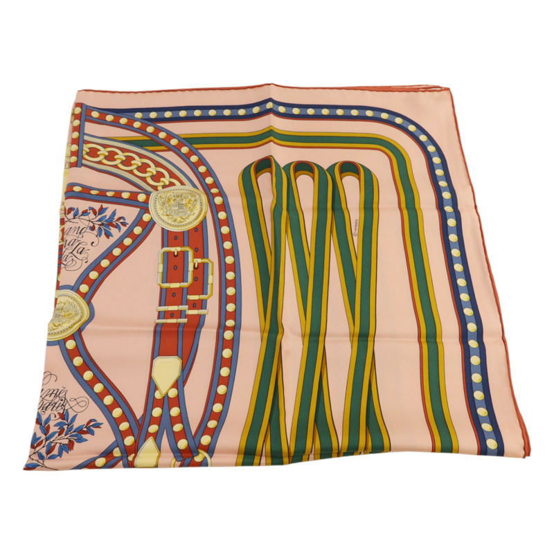 HERMES 絲質Scarf 90x90絲巾-4